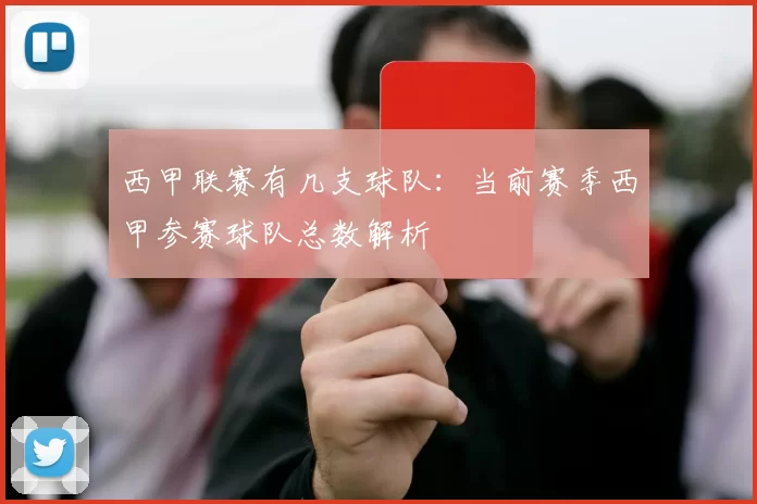 西甲联赛有几支球队：当前赛季西甲参赛球队总数解析