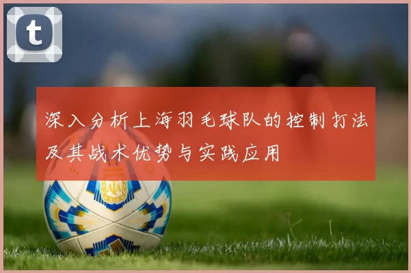 深入分析上海羽毛球队的控制打法及其战术优势与实践应用